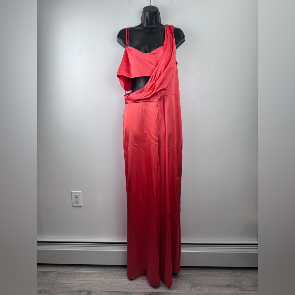 AMUR Women Blynn Drape‎ Jumpsuit Size 16